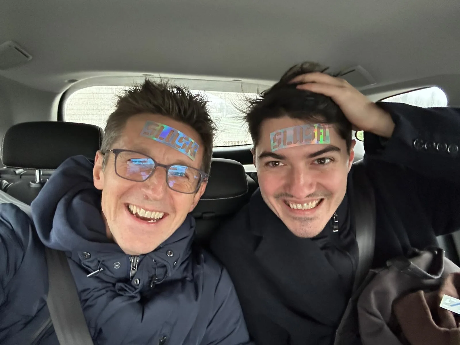 Two of the Level2 Ventures team at Slush